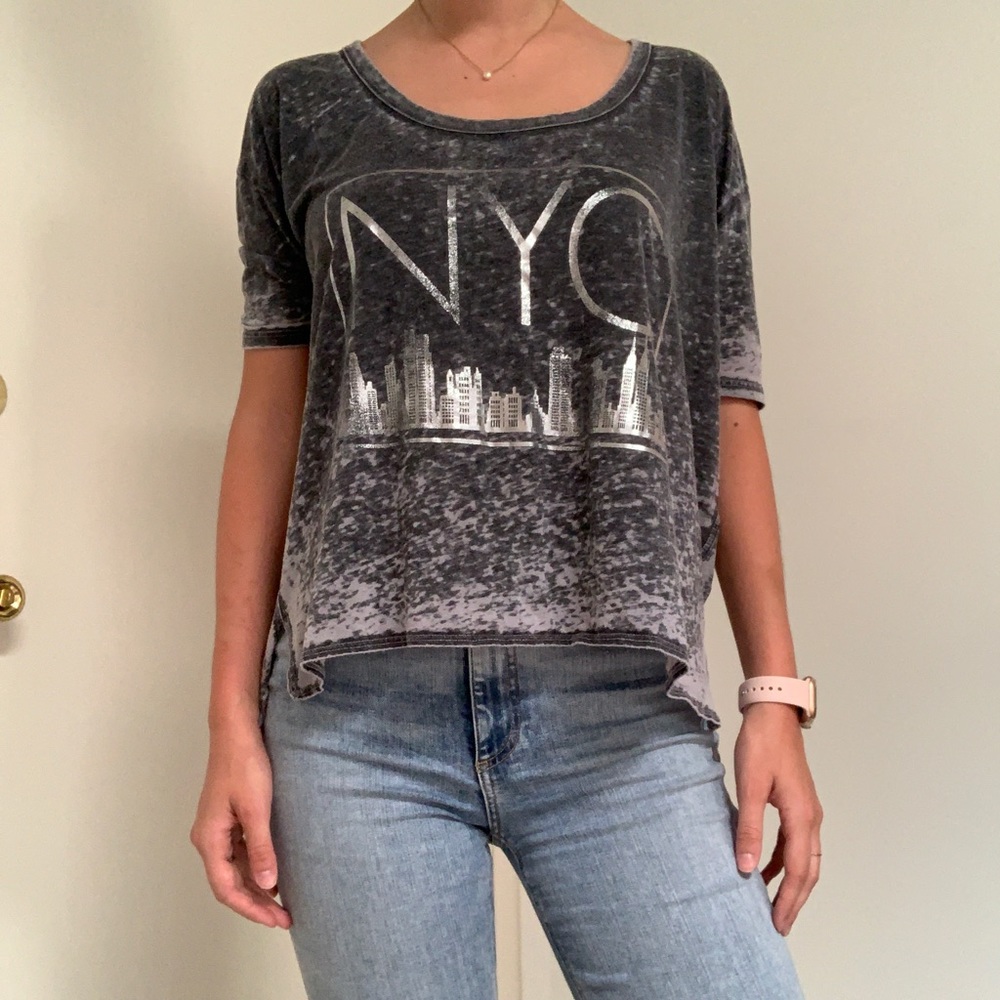 Chaser NYC burnout tee